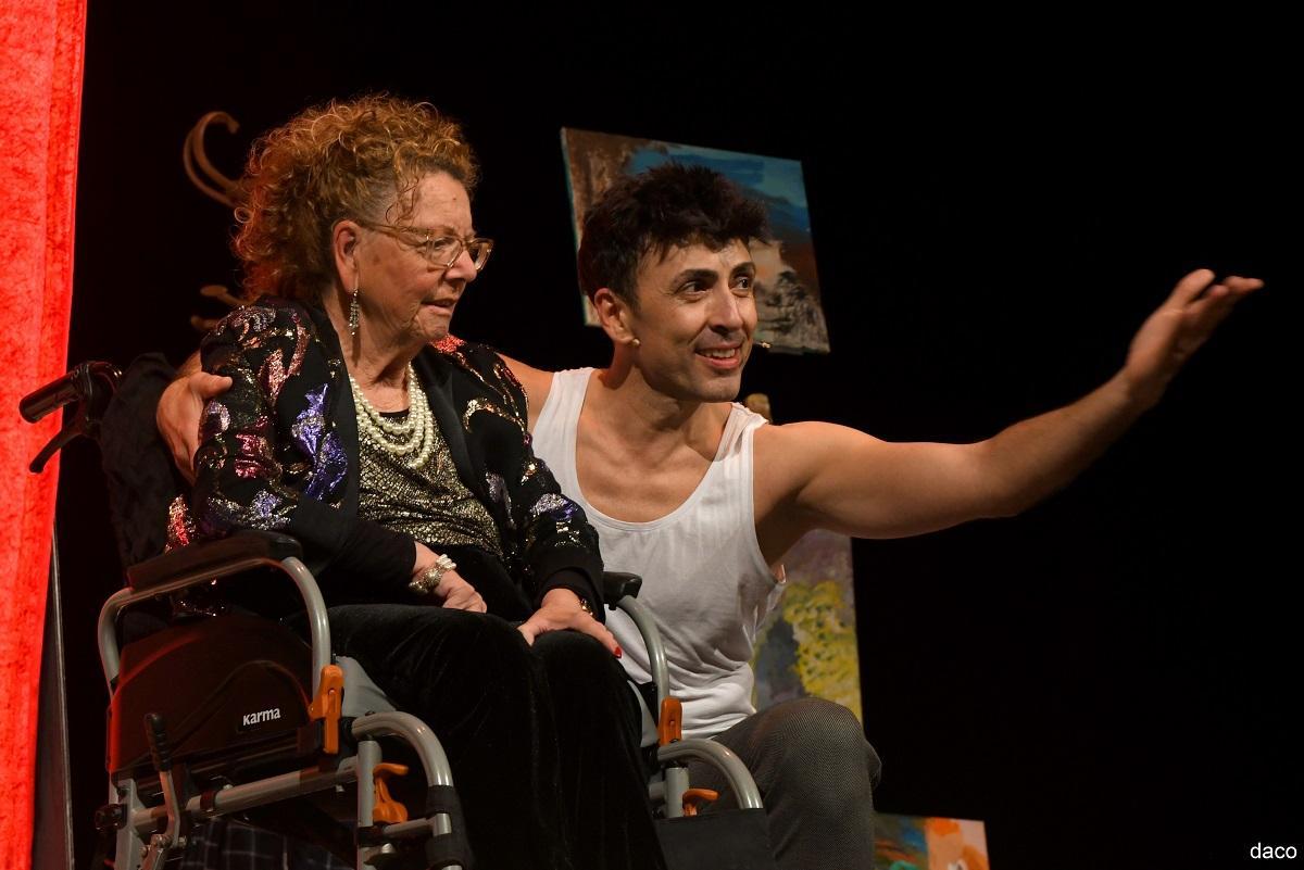 Joan Salas i la seva mare a "Un cuidador (In)expert".