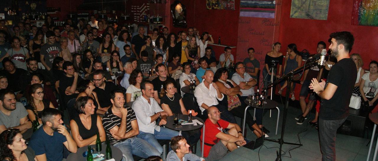 Una imagen de Pint of Science en Clan Cabaret, en una edición celebrada antes de la pandemia