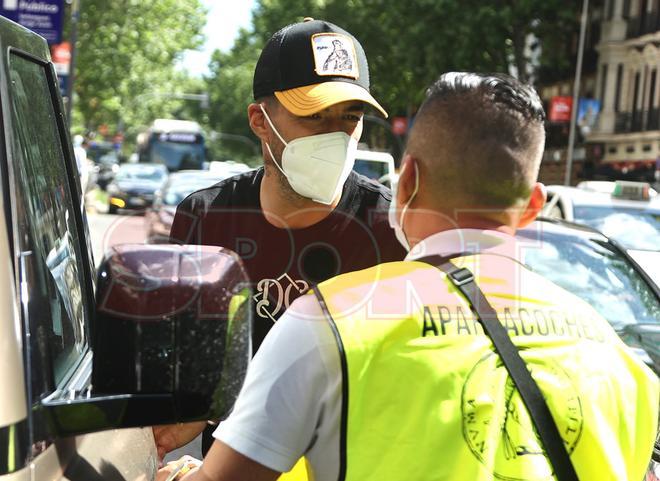 Las imágenes de la cumbre Messi - Suárez en Madrid