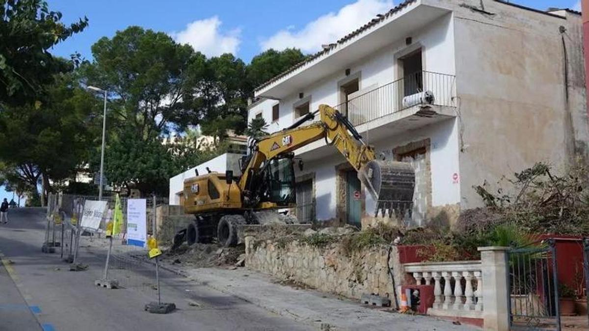 Das Hostal Colón kurz vor dem Abriss.