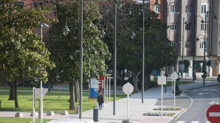 Las obras en la calle Orejas Sierra.