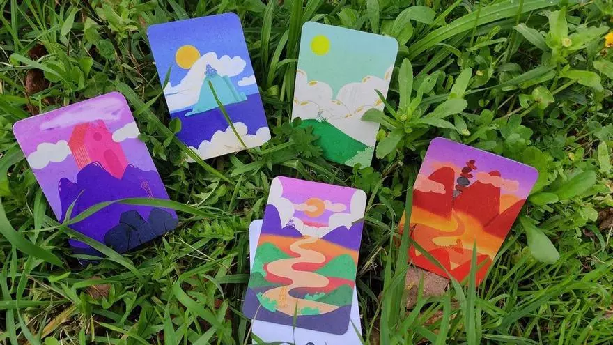 Así es el juego de cartas que propone sentir, crear, cuidar y explorar el entorno