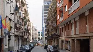 El Poble Sec de Barcelona inicia ocho meses de cortes de tráfico por las obras del colector de aguas pluviales