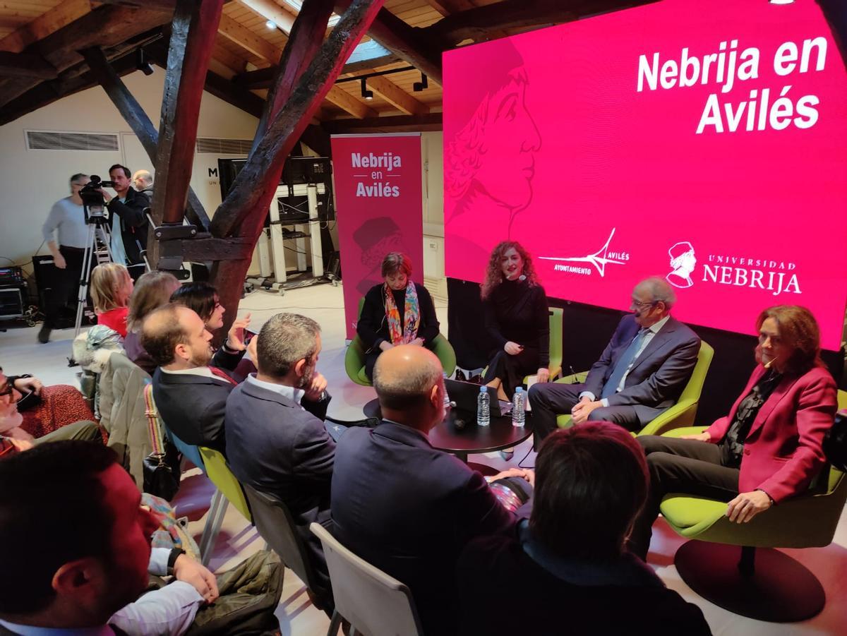 Presentación de la universidad Nebrija en Avilés