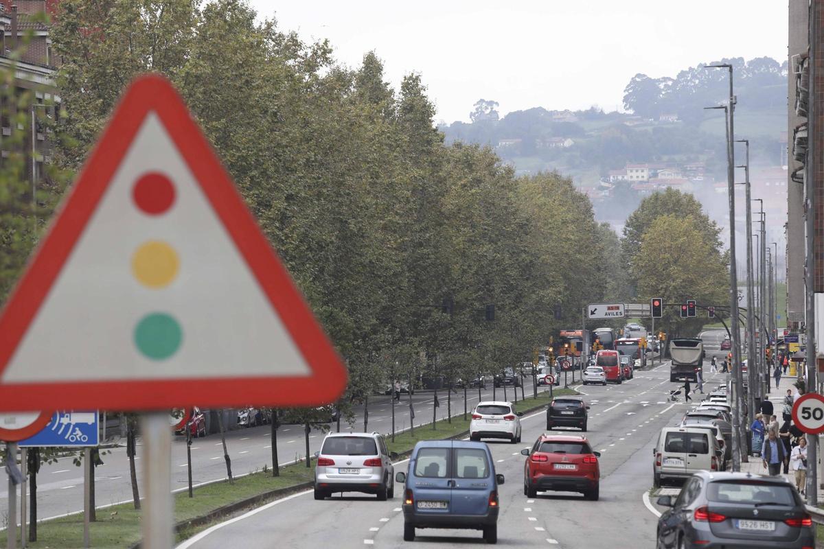 Tráfico en Príncipe de Asturias.