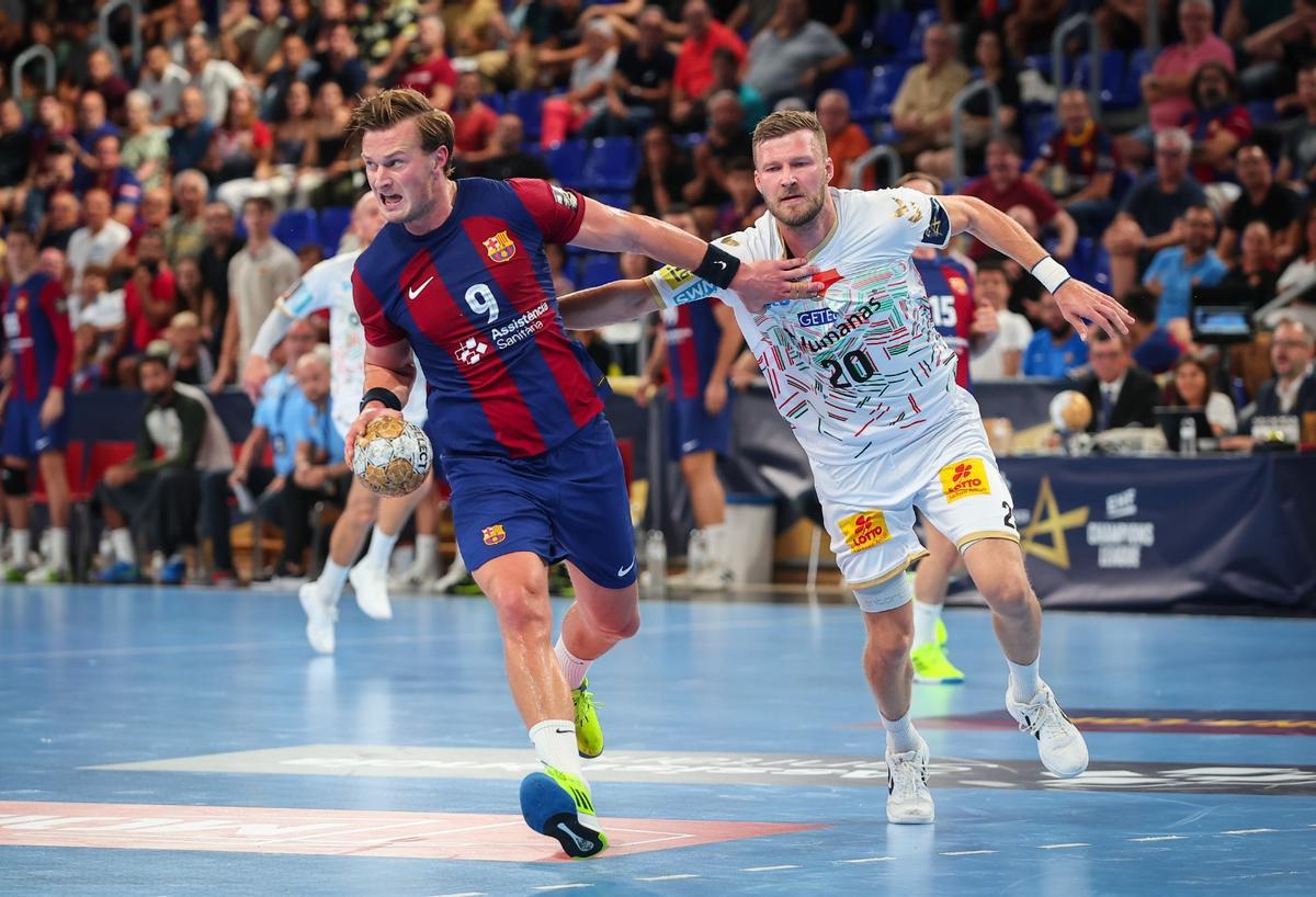 Las mejores imágenes del Barça - Magdeburgo