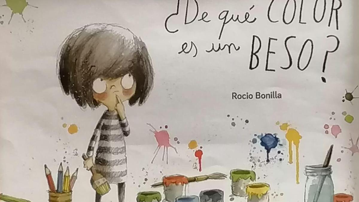 El cuento &#039;De que color es uno beso&#039;.