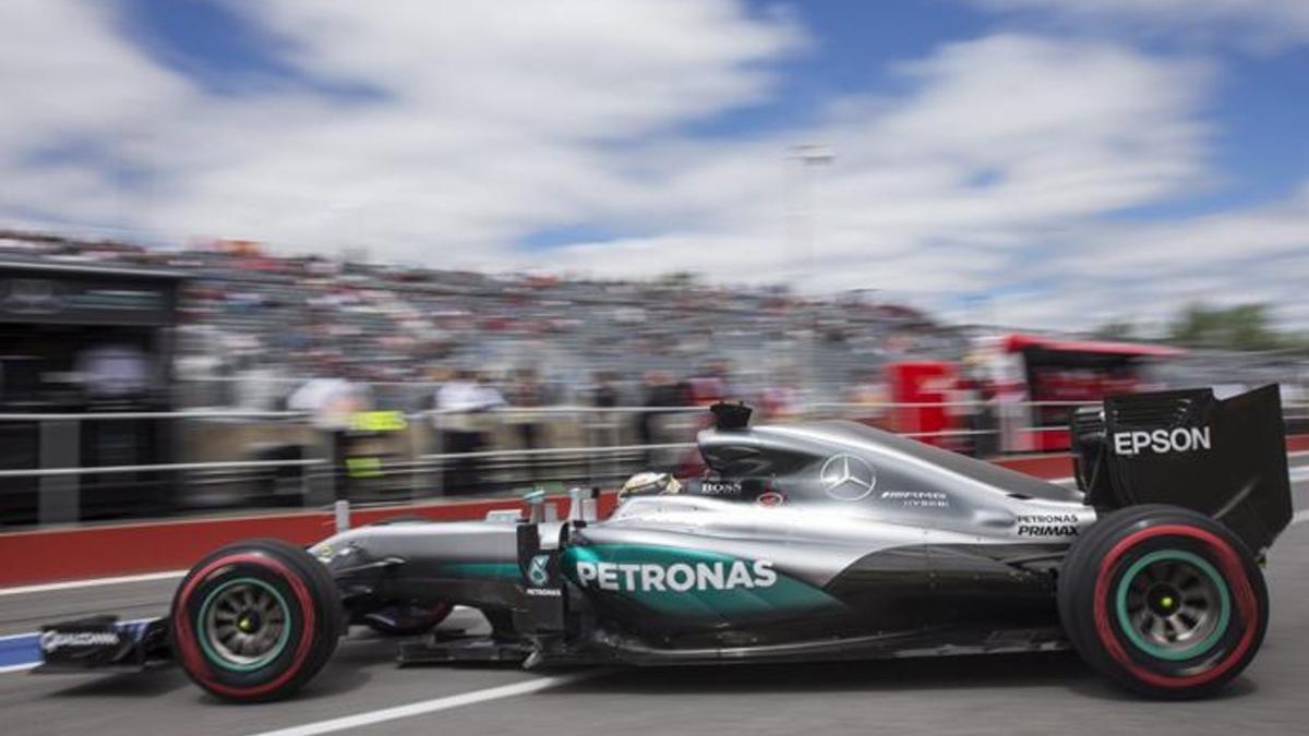 Lewis Hamilton, el más rápido en Canadá