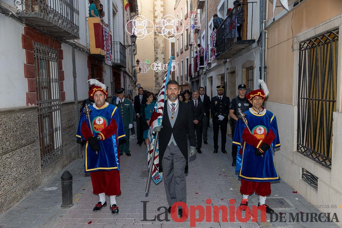 Procesión del Baño y parlamento en las Fiestas de Caravaca