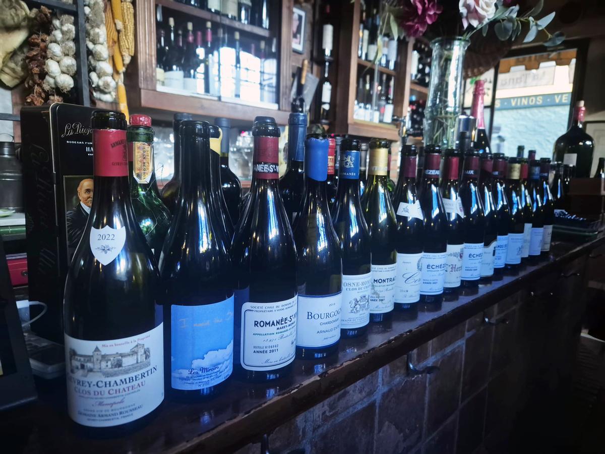 Botellas míticas de La Tana.