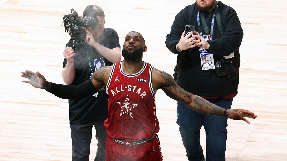 LeBron James será All Star por 21ª vez en su carrera.