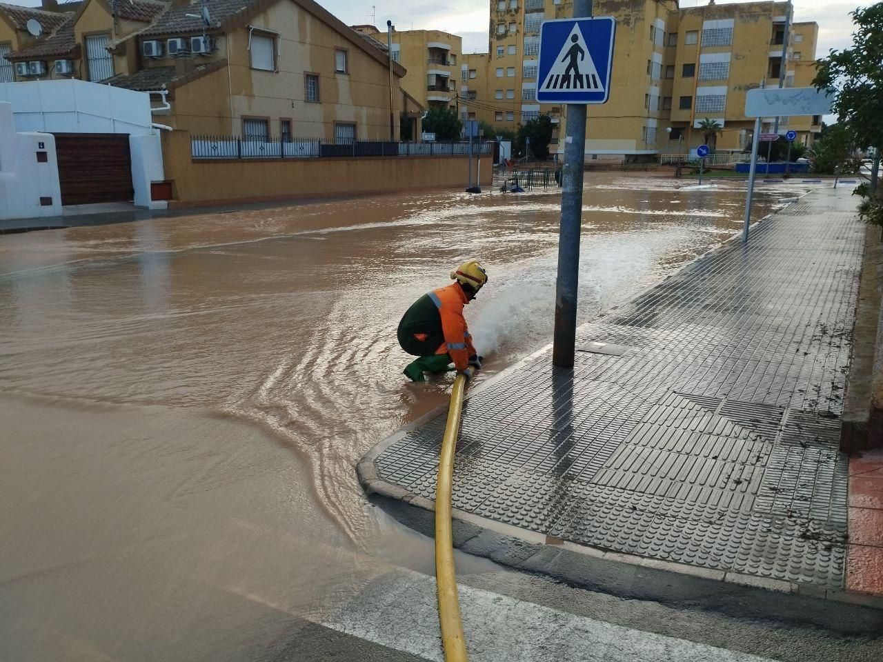 Los estragos de la dana Alice en el litoral de la Región, en imágenes