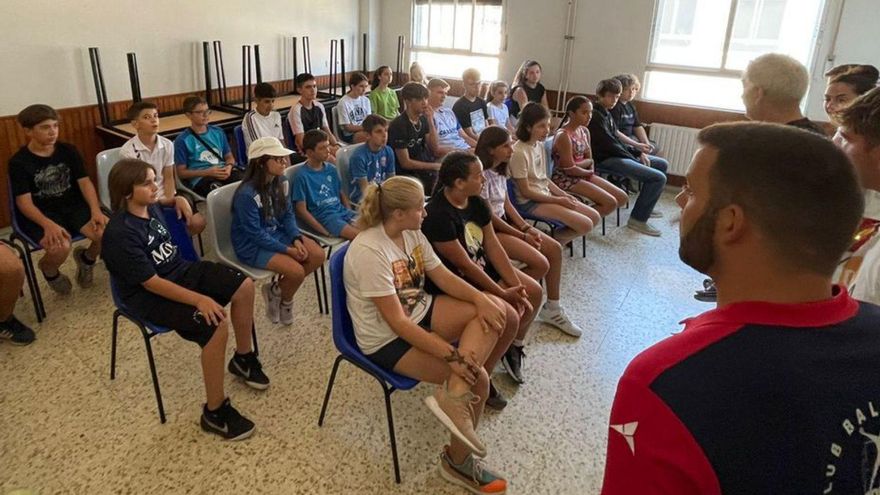 Arranca el campus del Balonmano Zamora en Sanabria