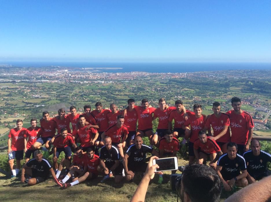 El Sporting en el Picu del Sol