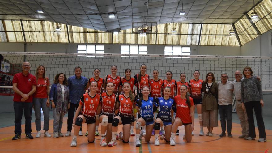 El Ahora Vóley Xàtiva cadete femenino, campeón de la Comunitat Valenciana