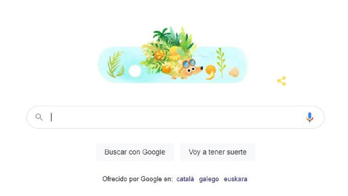 Google le dedica su doodle al inicio del verano 2021