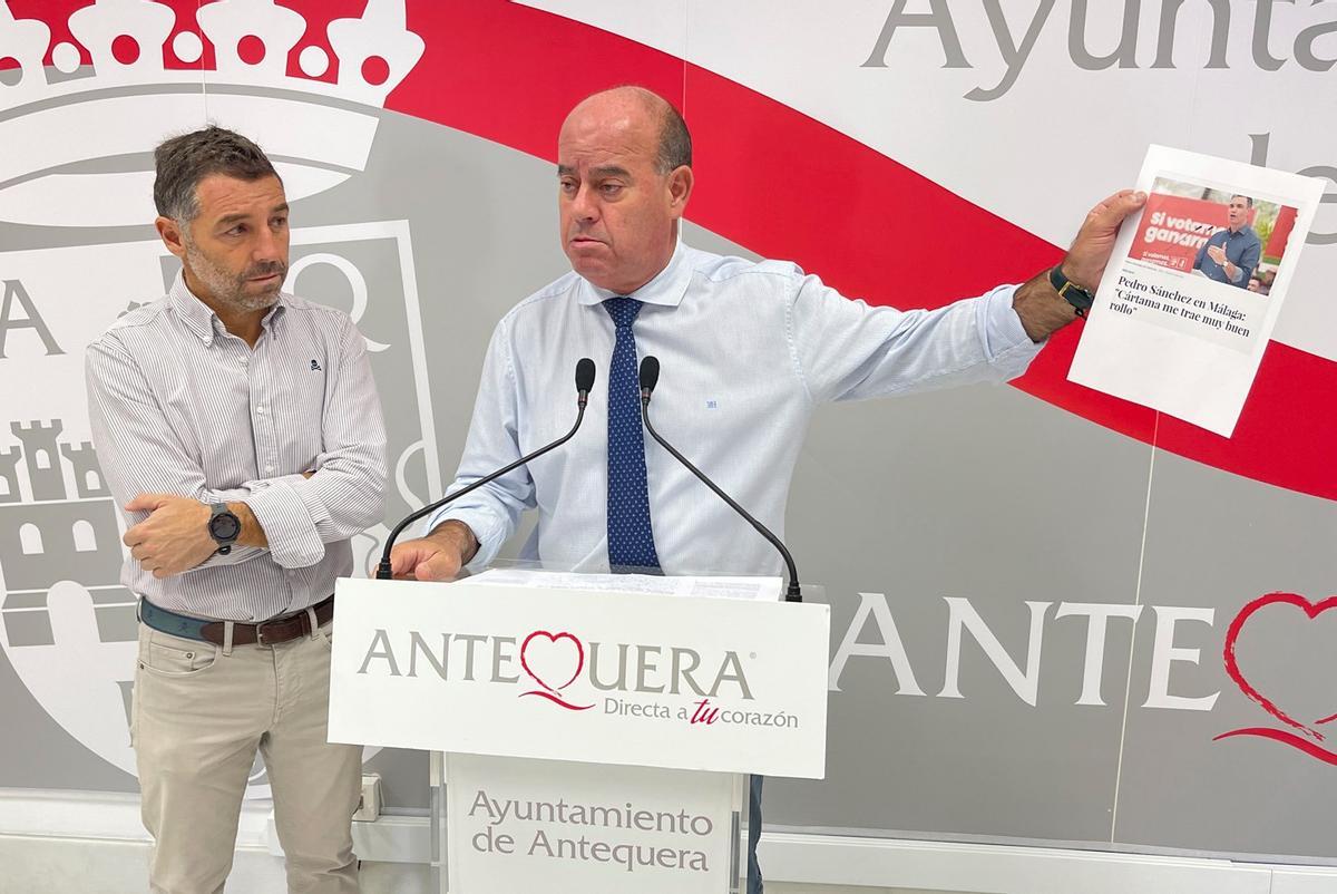 Manuel Barón, en rueda de prensa.