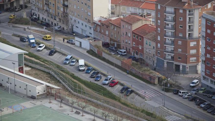 El bulevar de Alcoy estaba proyectado por la antigua explanación del ferrocarril.