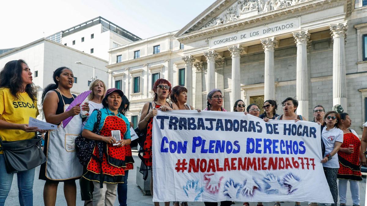 El sector de las trabajadoras del hogar ha acusado especialmente el golpe de la pandemia.