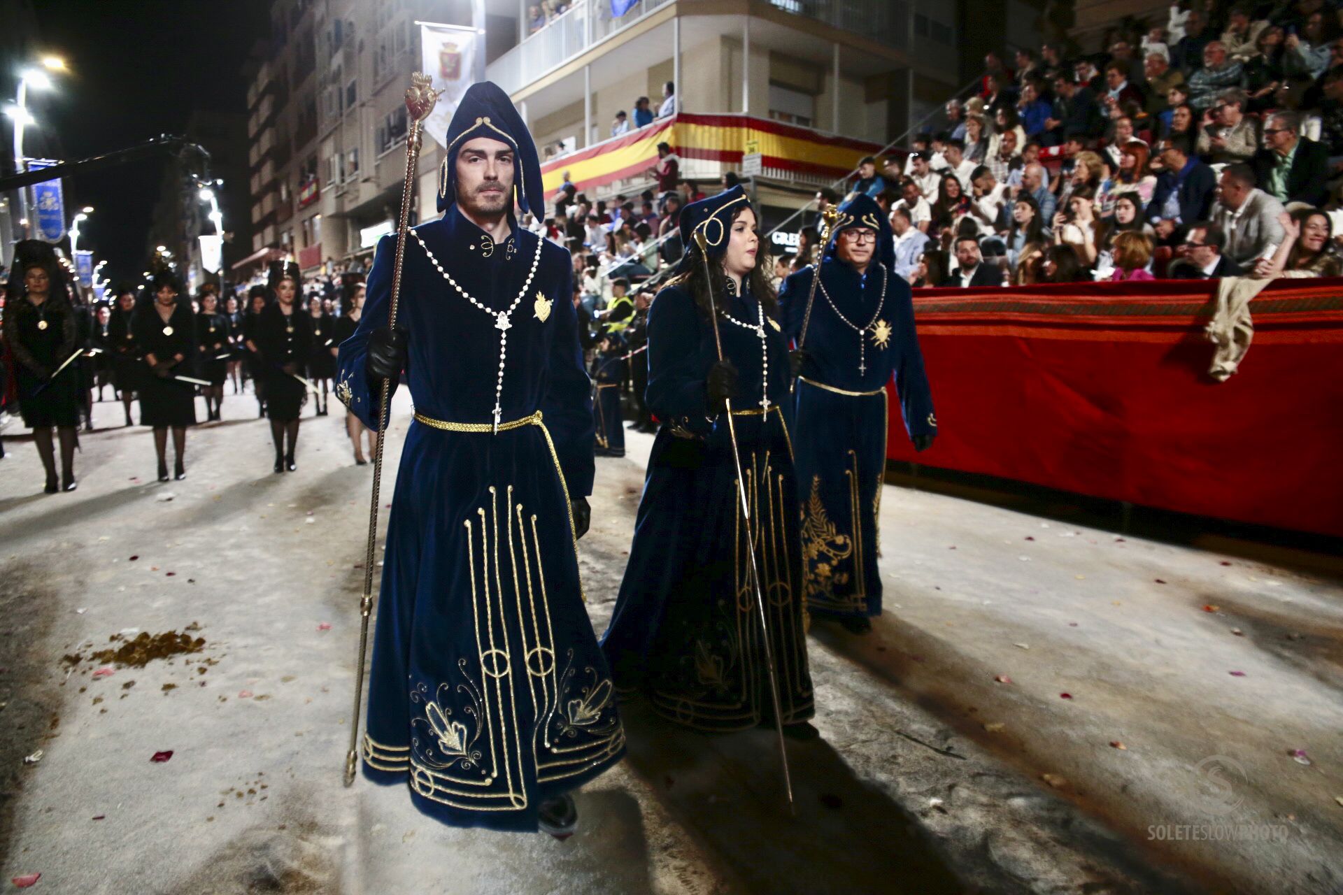 Procesión Viernes de Dolores en Lorca