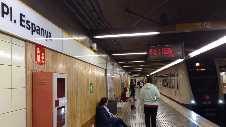 Metrovalencia ofrecerá servicio nocturno la víspera del 1 de mayo
