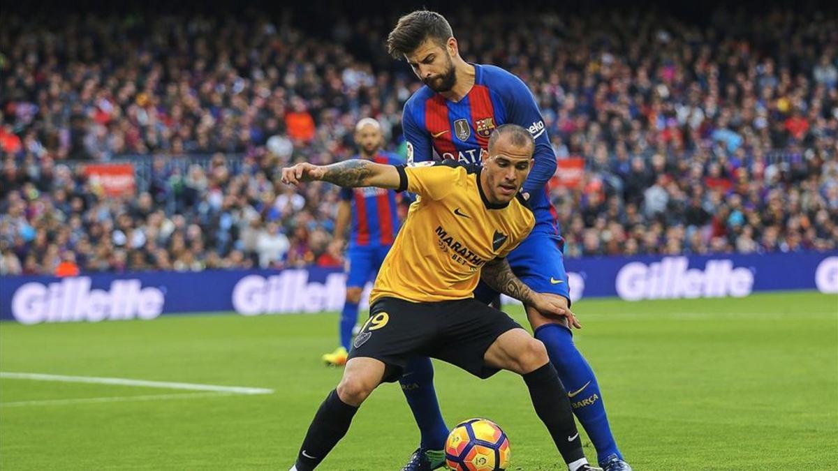 Sandro se ha afianzado en el Málaga y ya lleva anotados seis goles en la Liga Santander