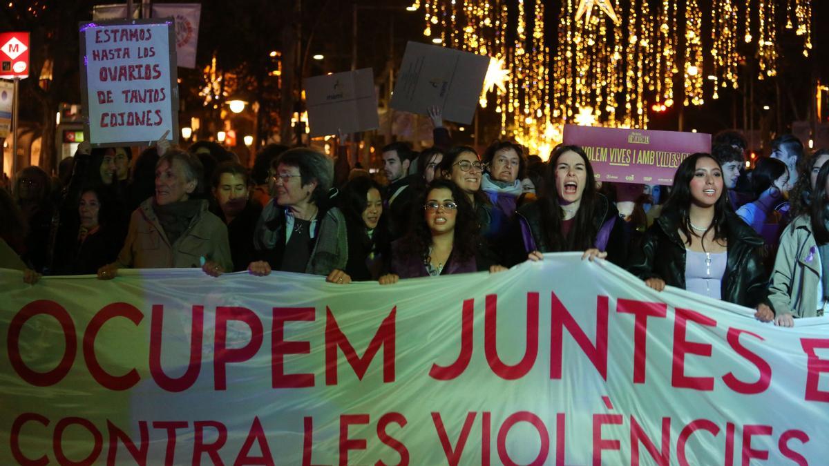  Manifestación 25N día para la erradicación de la violencia machista contra las mujeres