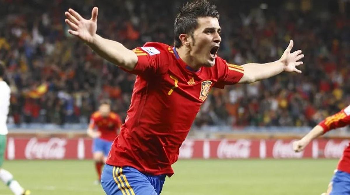 DAVID VILLA, MÁXIMO GOLEADOR DE LA SELECCIÓN ESPAÑOLA