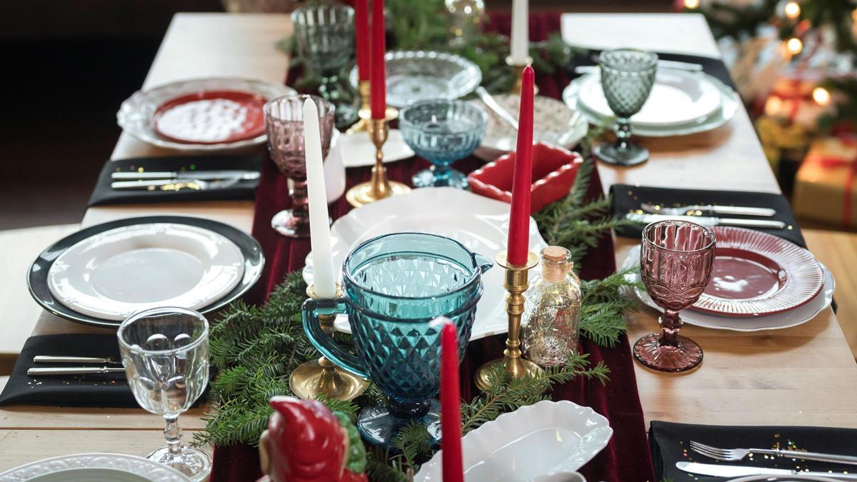 Mesa de Navidad.