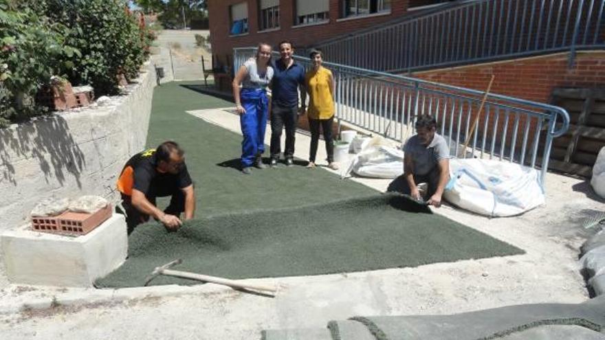 La Nucía realiza obras de mejora en el centro comarcal de educación especial «Secanet»