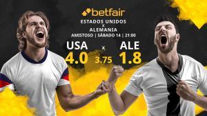 Estados Unidos vs. Alemania: horario, TV, estadísticas, clasificación y pronósticos