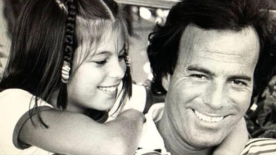 Julio Iglesias, con su hija Chabeli.