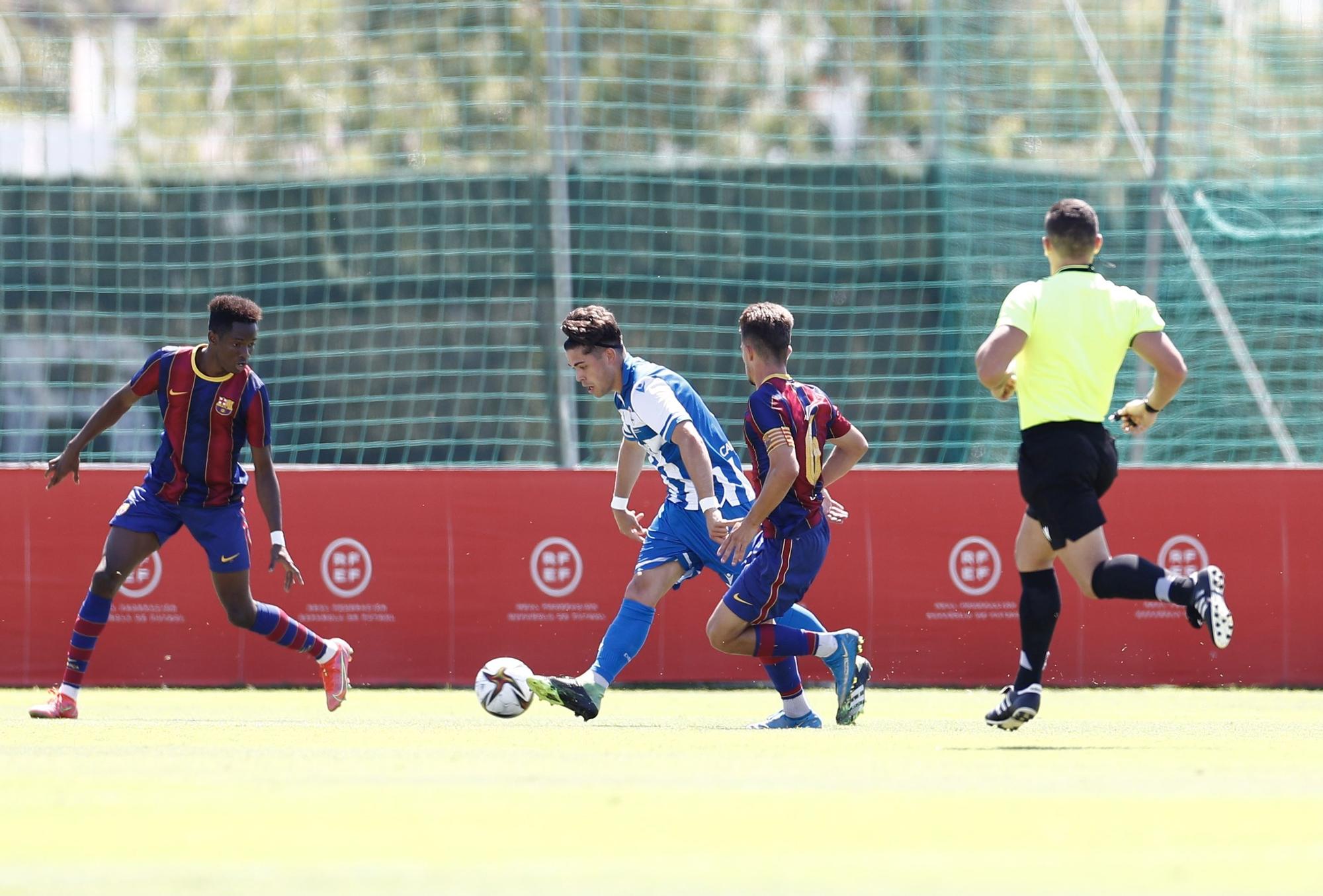 El Dépor le gana al Barcelona la final de la Copa de Campeones y es el mejor juvenil de España