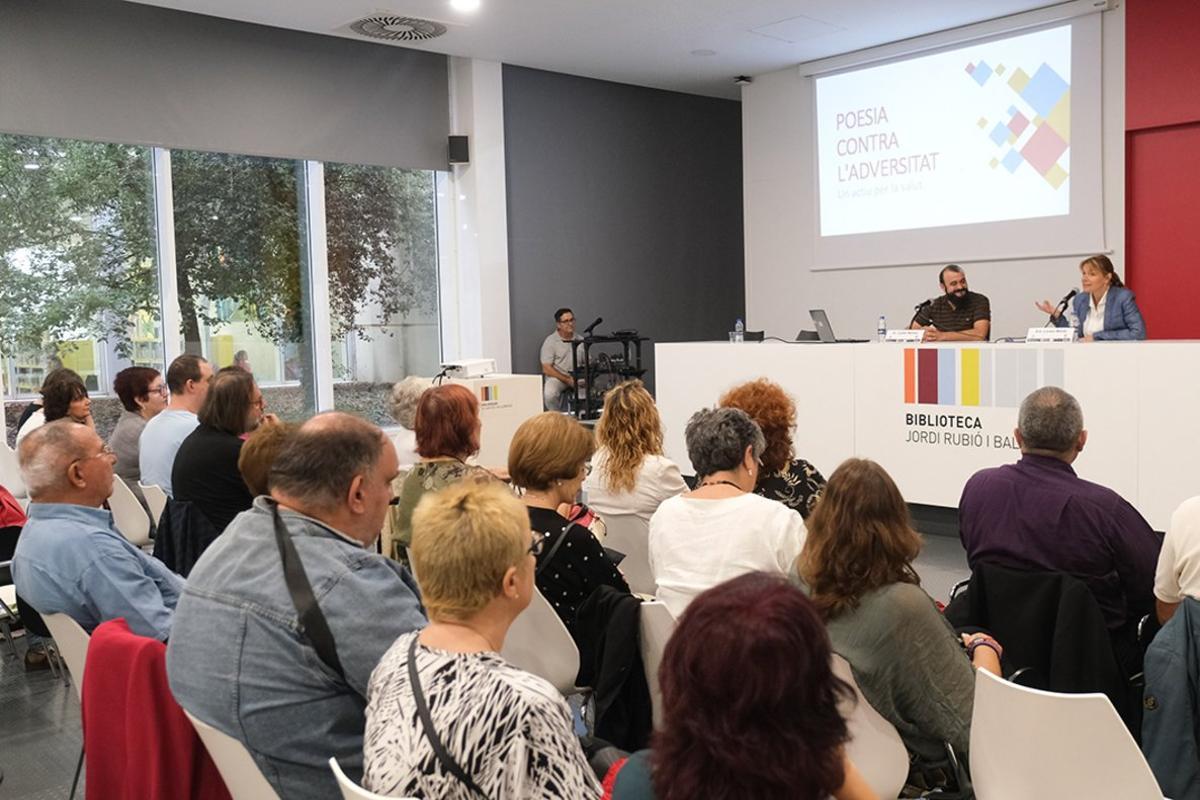 Acto central del Día Mundial de la Salud Mental 2019 en Sant Boi de Llobregat.