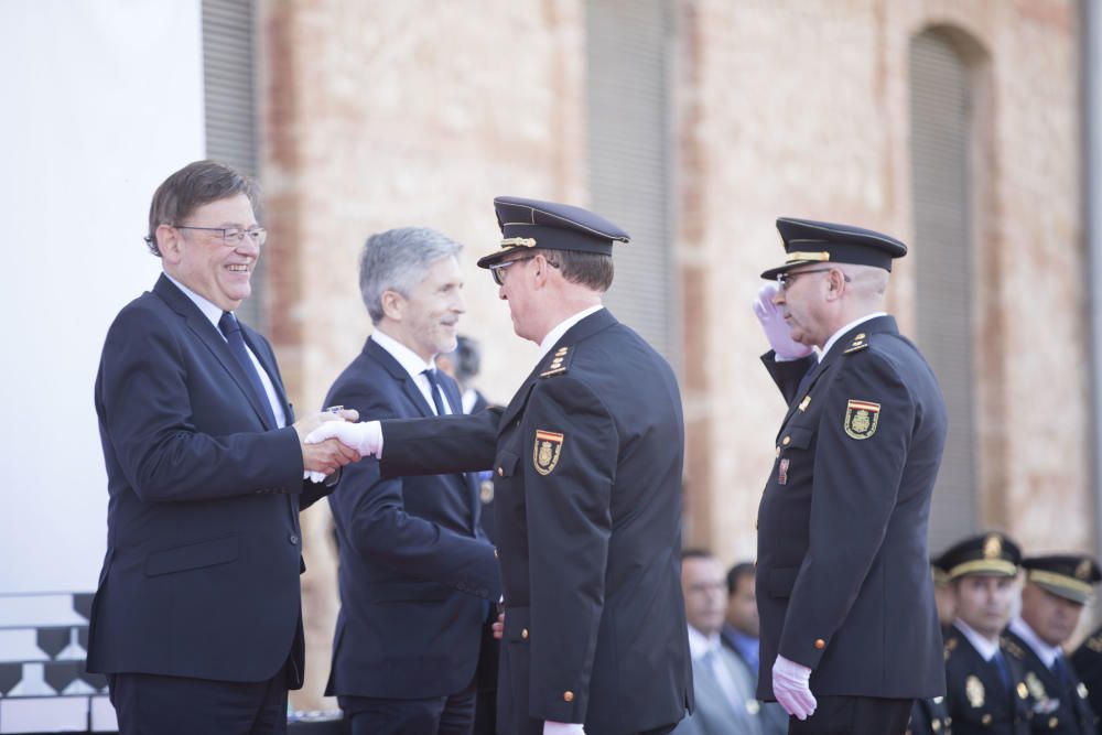 Acto del día de la Unidad de la Policía Nacional adscrita a la Comunitat Valenciana