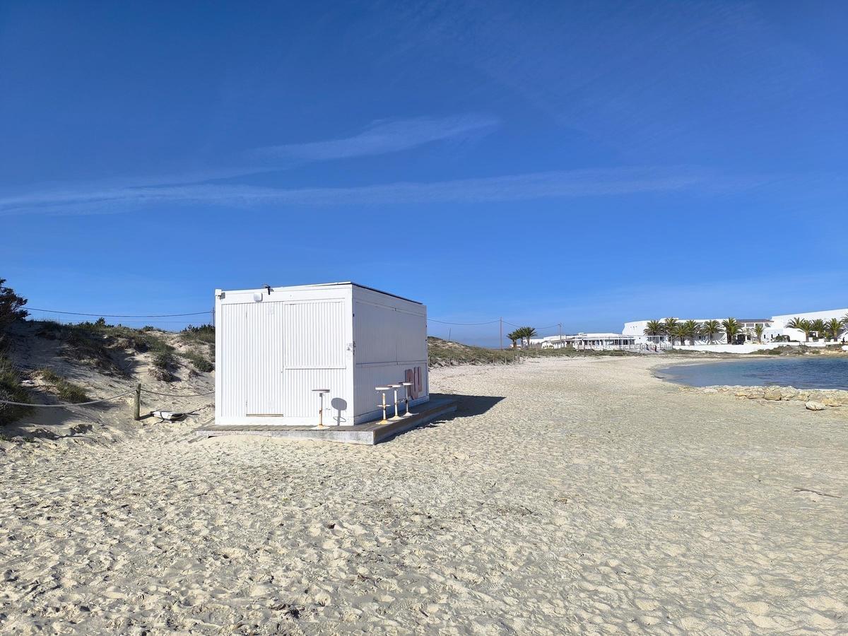 Quiosco Nuu, de es Pujols, en una imagen tomada el 14 de enero de 2026