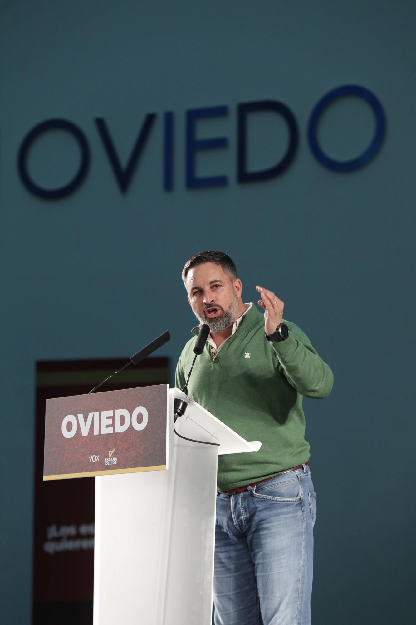 Acto de Vox en Oviedo