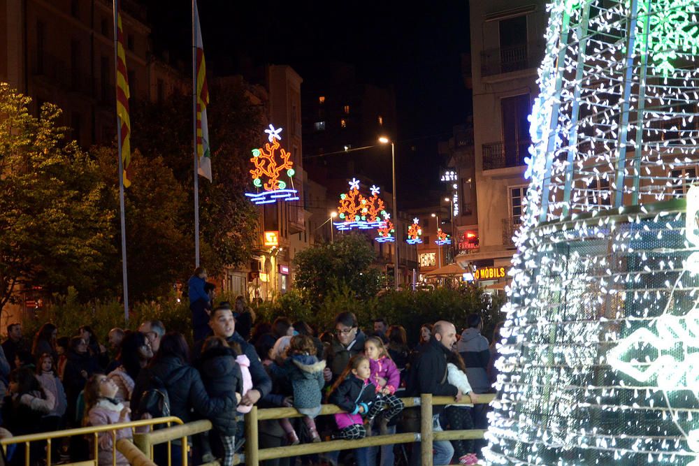 Encesa llums de Nadal a Figueres