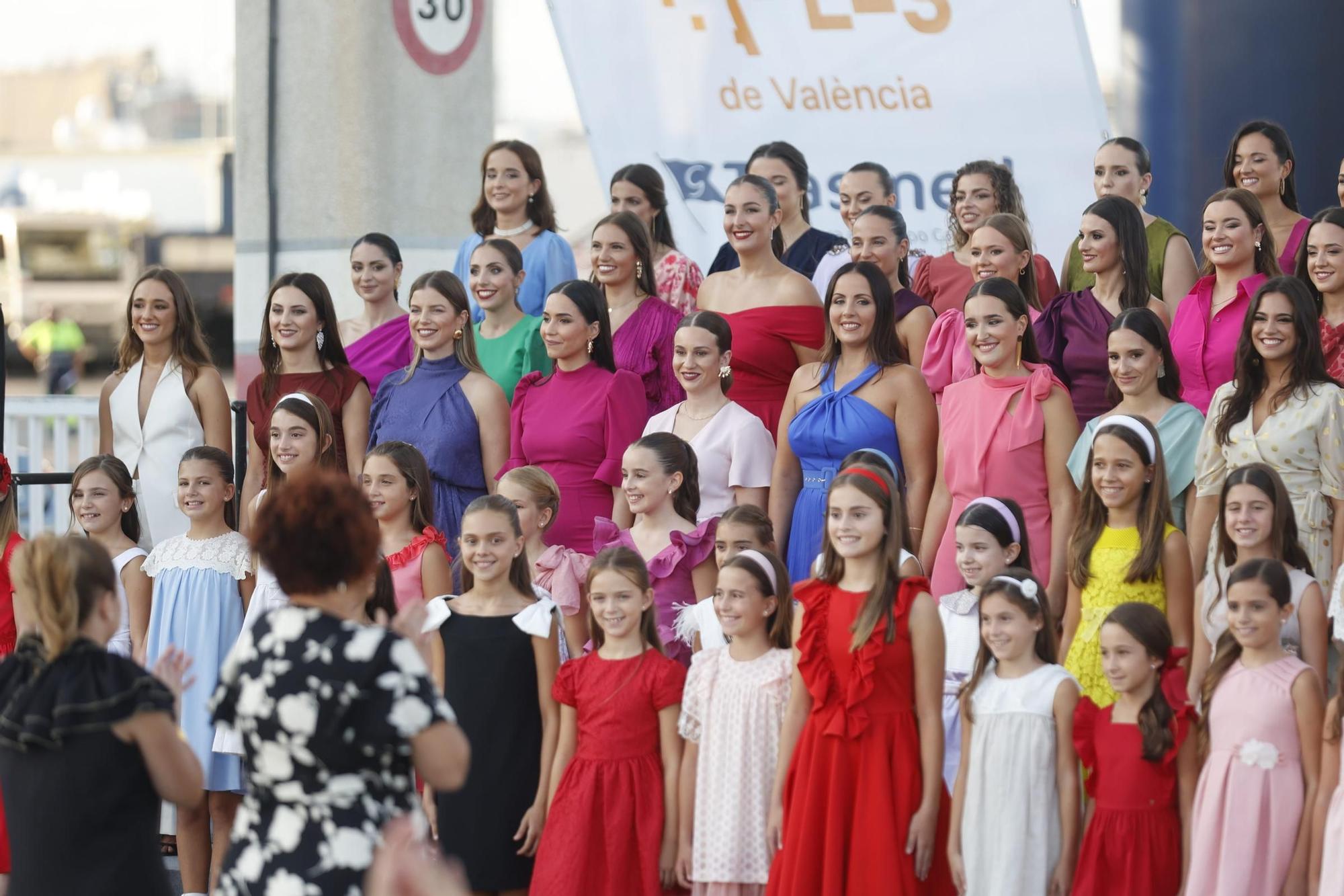 Todas las candidatas a Fallera Mayor de Valéncia