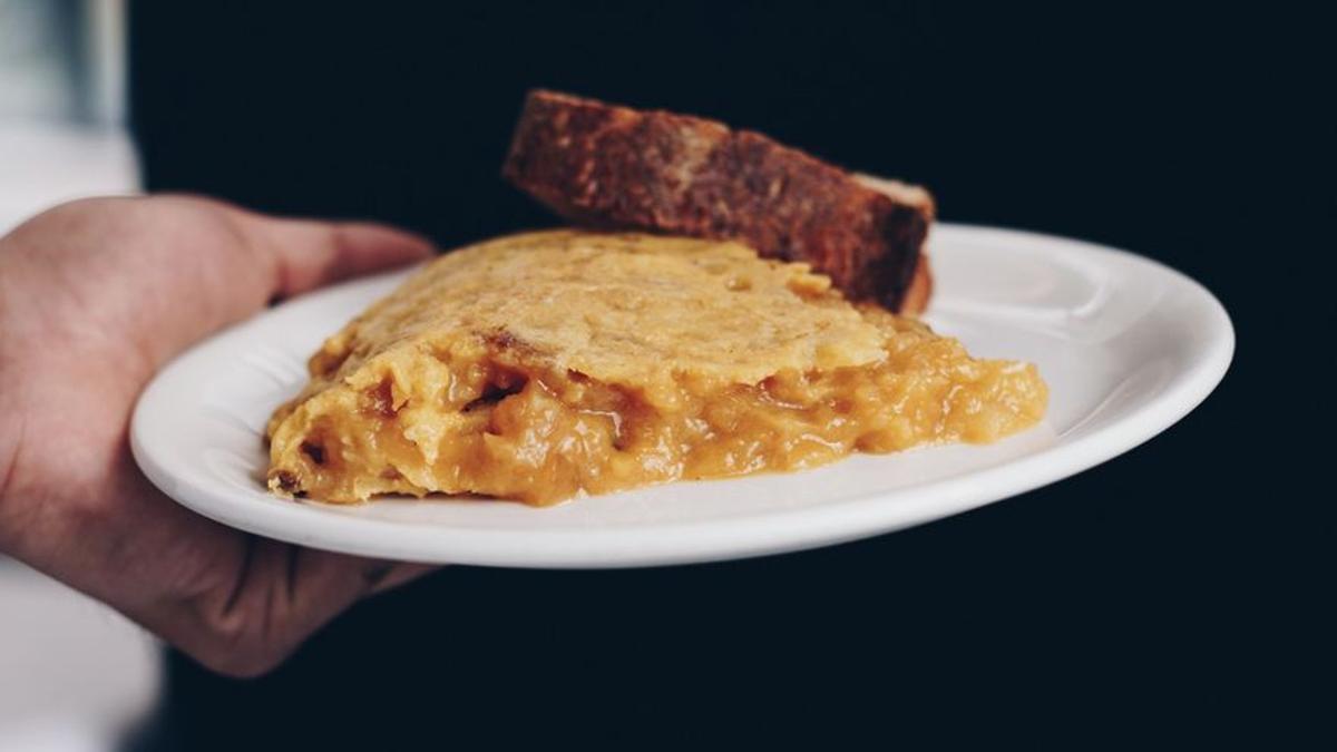 La tortilla de Cañadío (Madrid y Santander) tiene truco: os lo contamos.