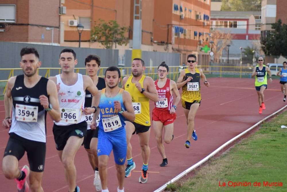 Control federativo de atletismo en Cartagena