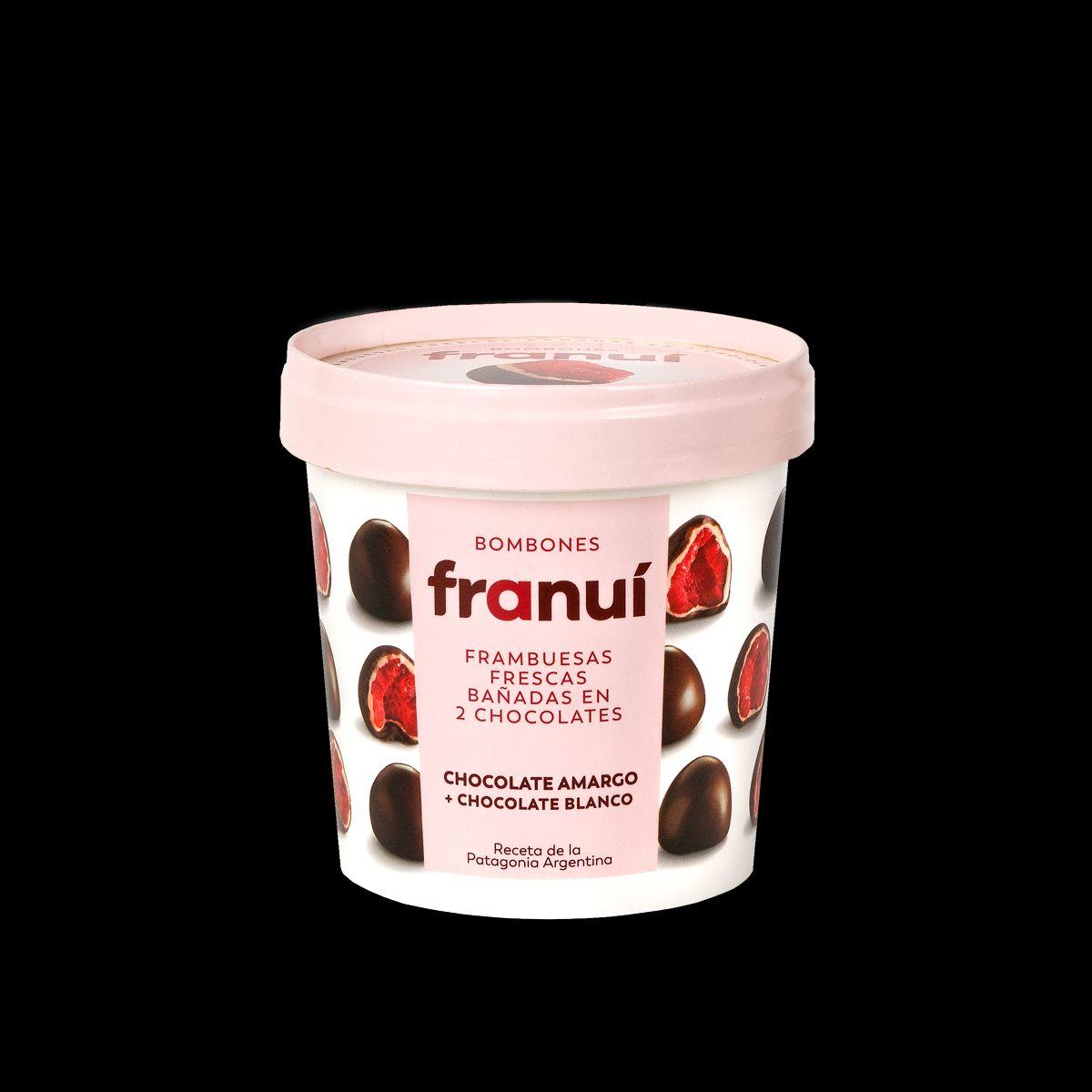 Frambuesas bañadas en chocolate, de Franuí