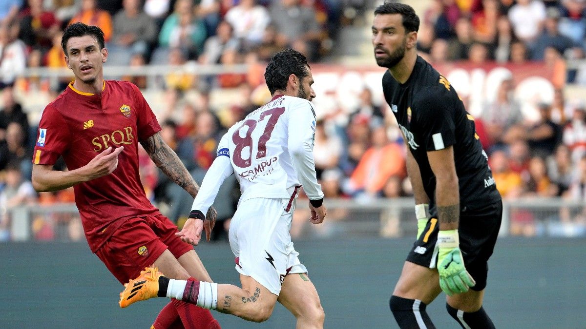 La Roma estuvo por debajo de su nivel ante la Salernitana