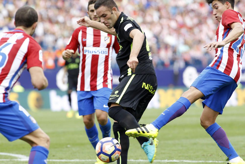 El partido entre el Atlético de Madrid y el Sporting, en imágenes