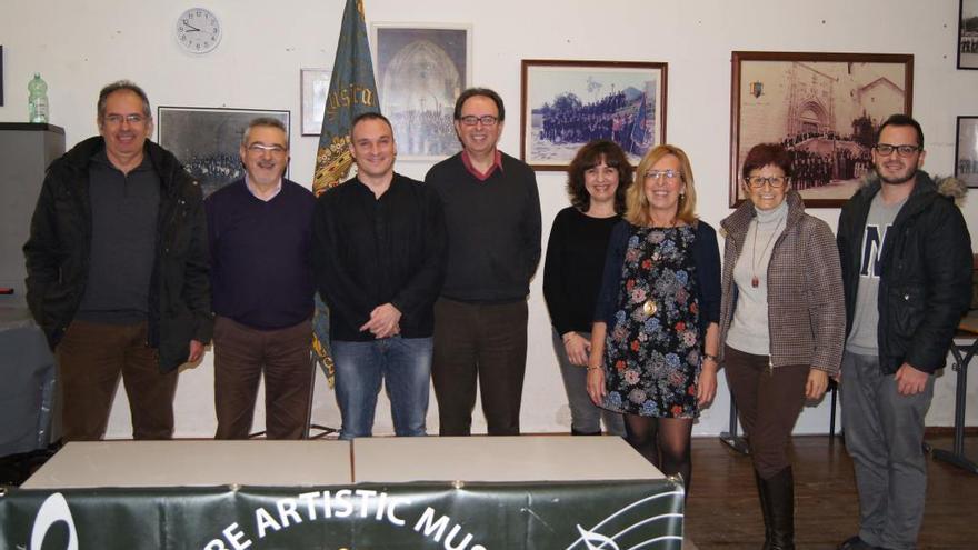 El músico de Alberic Carles Samblancat, nuevo director de la banda de Xàbia