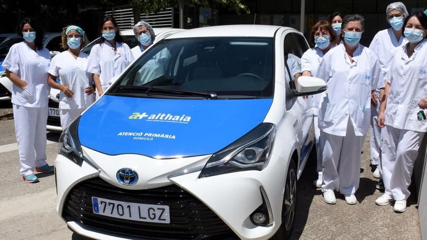 Imatge d&#039;un dels vehicles que s&#039;utilitzaran per les visites domiciliàries