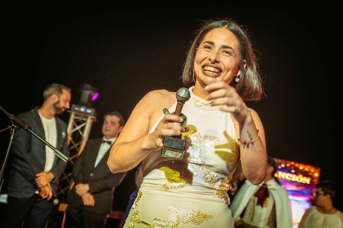 Alba Miguélez, ganadora del 'III Festival de la Canción' Ibiza.