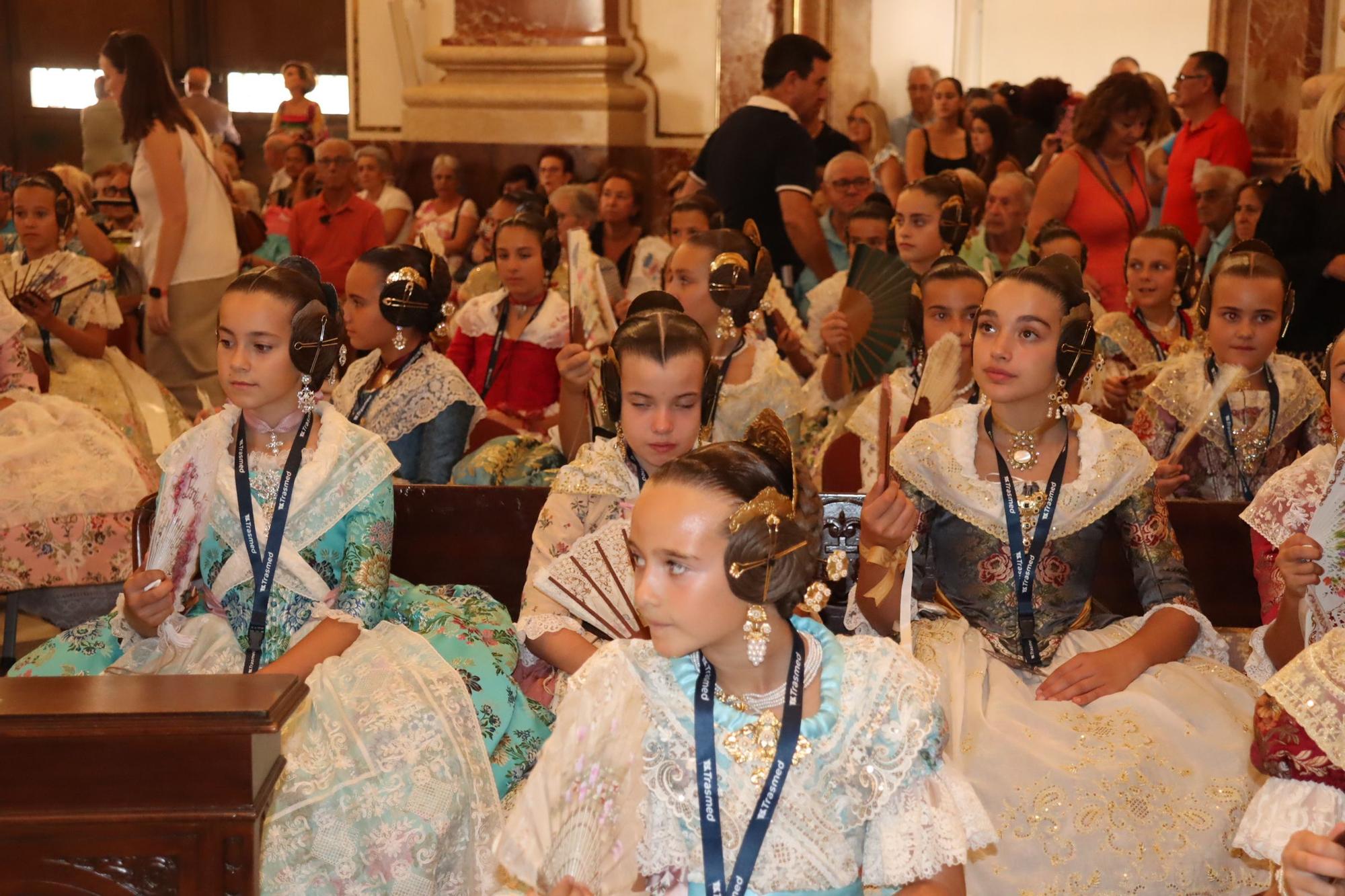 El centro de València recibe a las candidatas a Fallera Mayor Infantil 2025