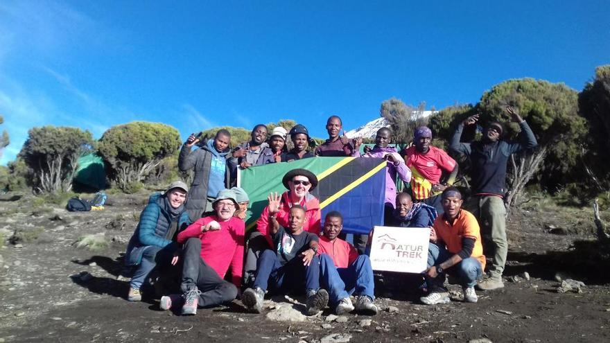 Expedición al Kilimanjaro.