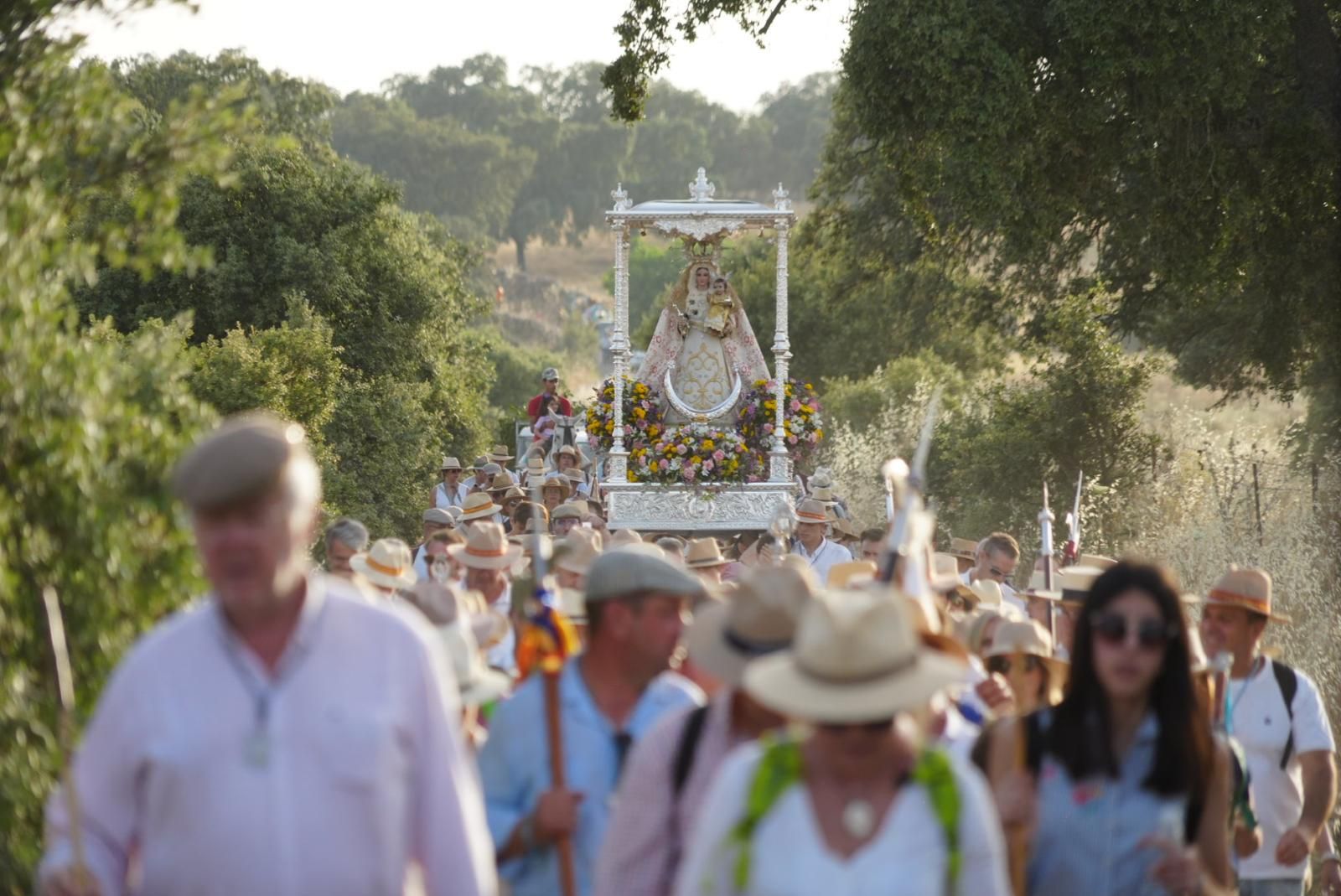 La Virgen de Luna regresa a Villanueva de Córdoba en el año de su coronación canónica